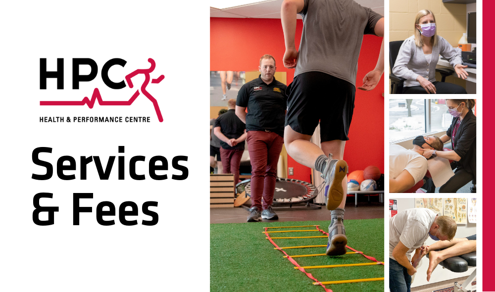 Guelph Health & Performance Centre Fees