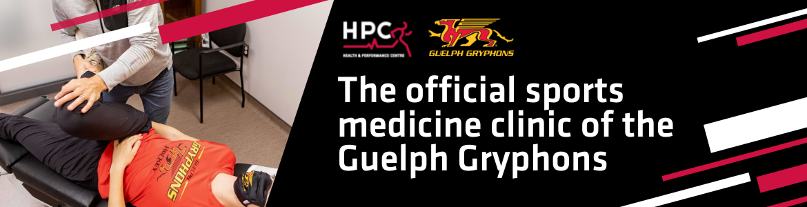 HPC is the Official Sports Clinic of the Guelph Gryphons