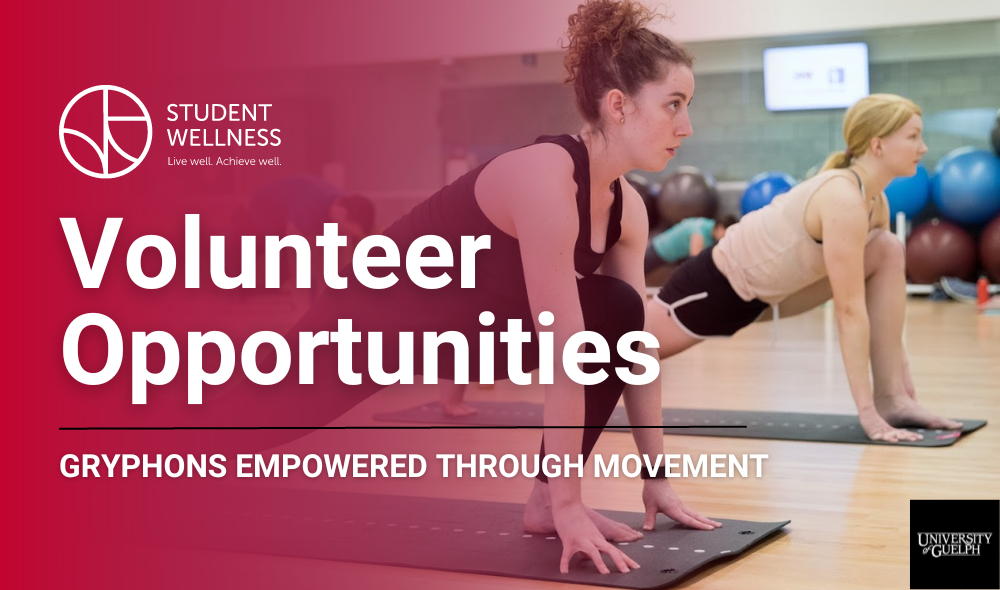 Volunteer Opportunities Gryphons Empowered Through Movement. Two women doing yoga.