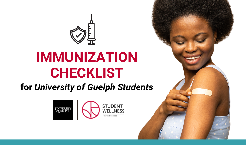 Immunization Checklist for University of Guelph Students