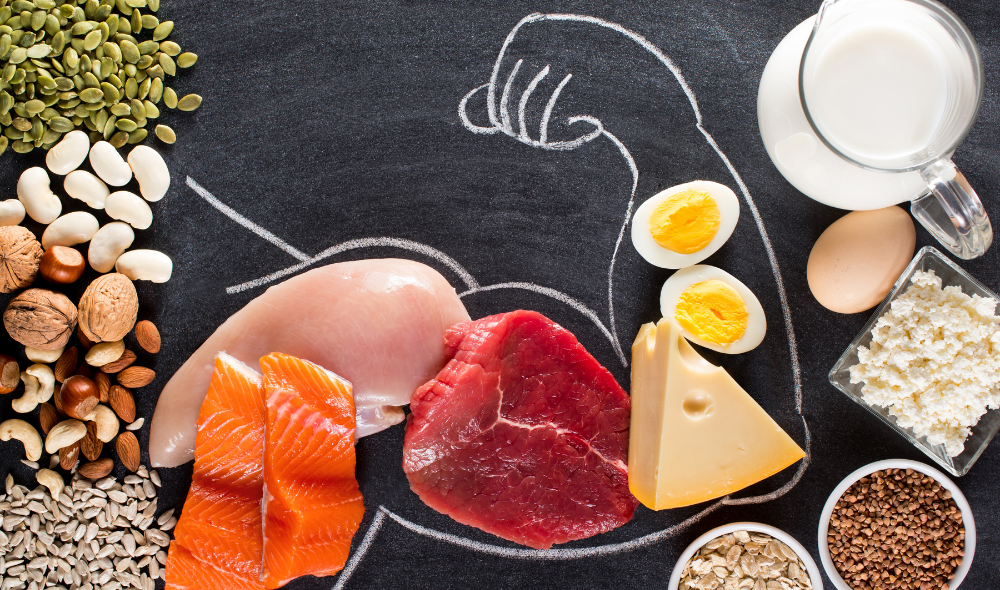 Various sources of protein 