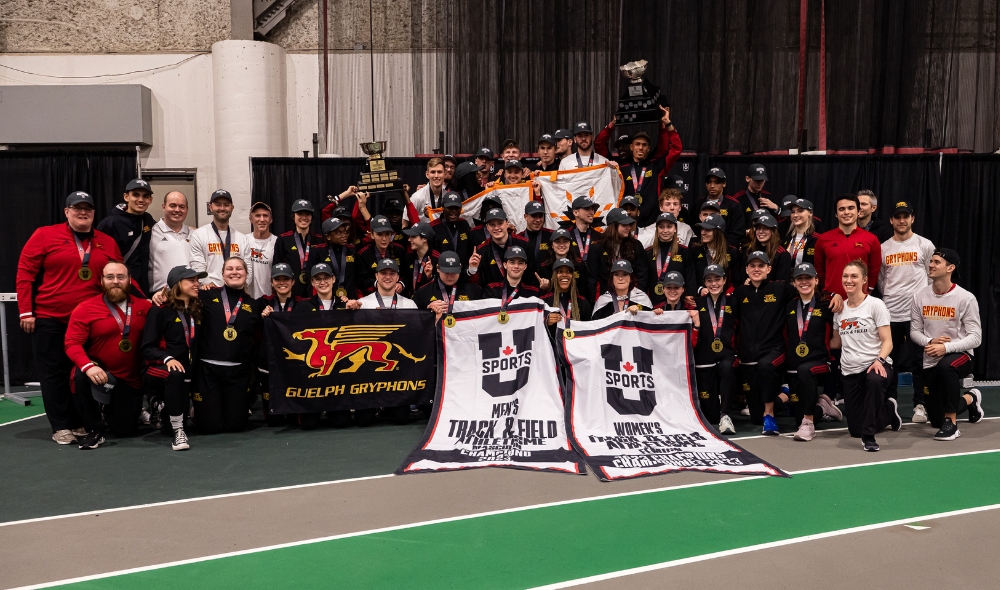 Guelph Gryphons Men's and Women's Track and Field team wins National Championship