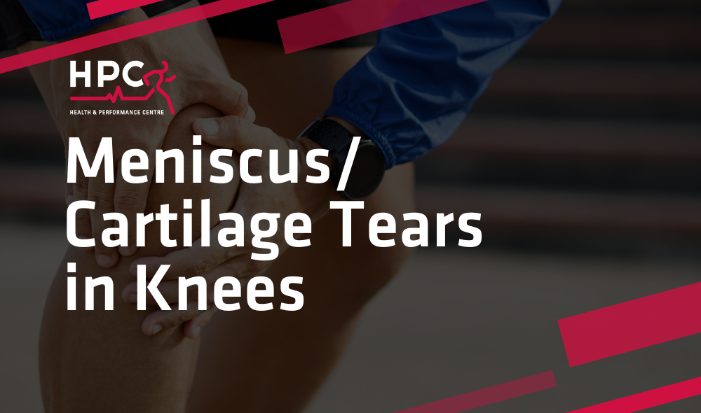 Meniscus/cartilage tears in knees