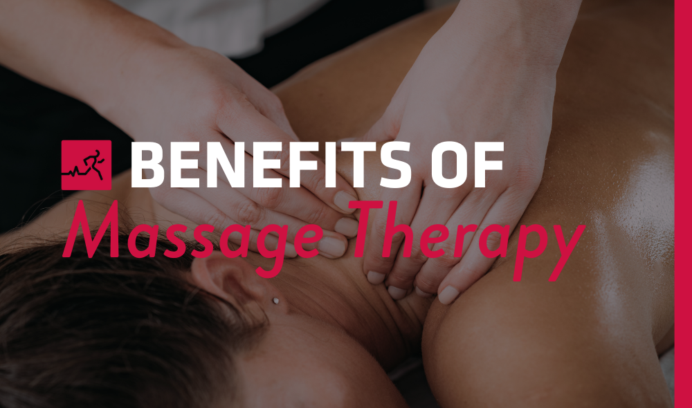 Massage therapy benefits. Health and Performance Centre Massage Therapy In Guelph. Woman massaging someone's back. 