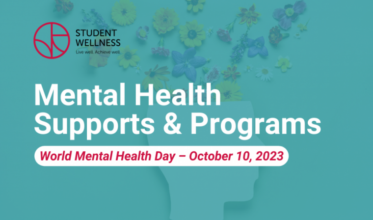Mental Health Supports & Programs: F23 Resources
